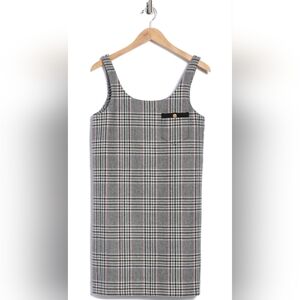 Vineyard Vines Glen Plaid Sleeveless Wool Blend Jumper Dress SZ XS
